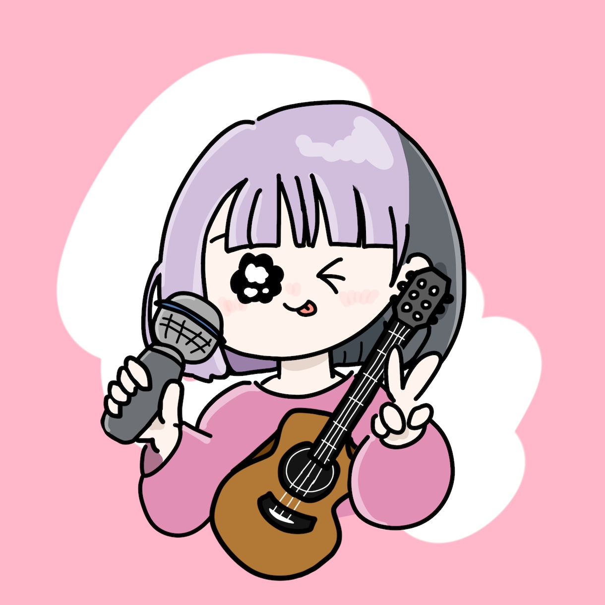 シンプルかわいい！ゆるかわアイコン作ります どんな用途にも！ゆるいアイコン・ヘッダー描きます！ イメージ2