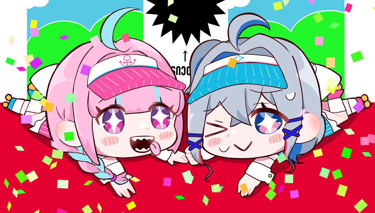 シンプルでかわいいイラストお描きします サムネイル起用経験あり！表情豊かで映える可愛く仕上げます！ イメージ3