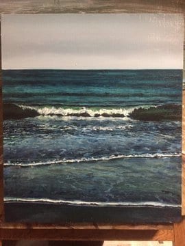 油絵・水彩画の背景を基礎から教えます 自分でこういうのが描きたい!を実現するお手伝いをします! イメージ2