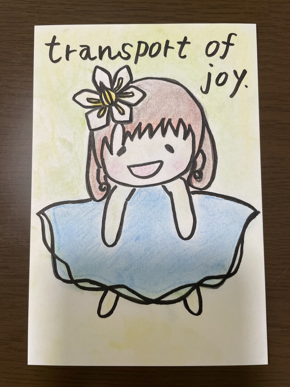 あなたの心に宿る小さな妖精さんを描きます チャネリングしながらポストカードに仕上げます。 イメージ2