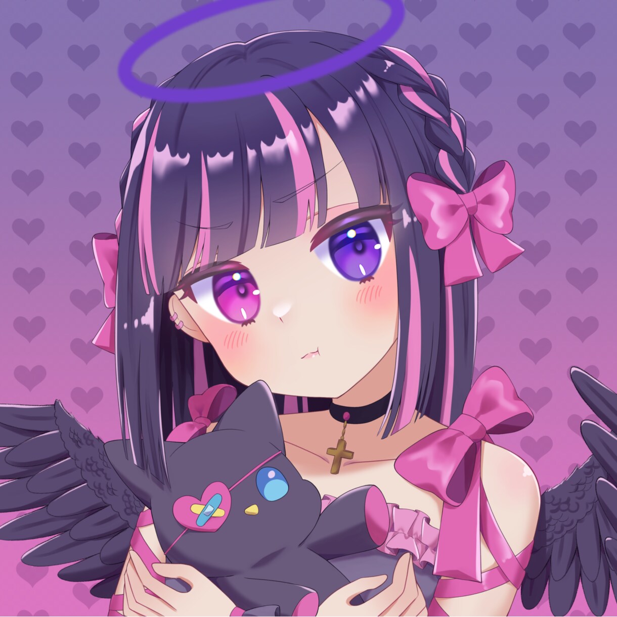 かわいい女の子のアイコ描きます SNSなどのアイコンに使用できるイラストをお描きします。 イメージ2