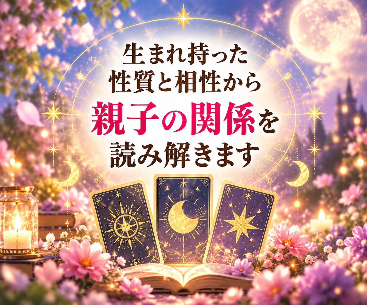 愛しているのになぜぶつかる？親子の相性を鑑定します 生まれ持った本質から親子の違いとすれ違いの理由を読み解きます イメージ3
