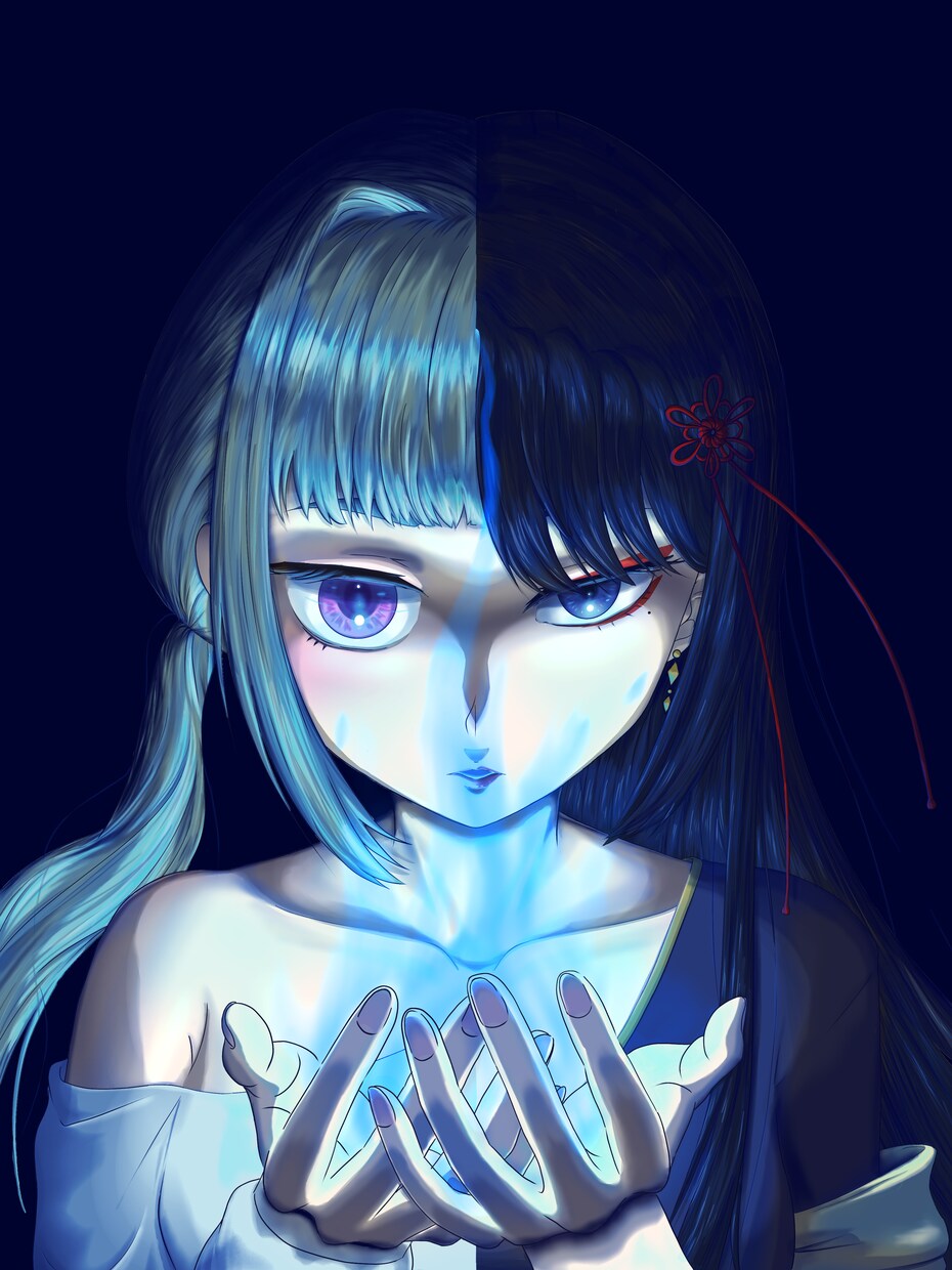 Vtuberさんの一枚絵イラスト描きます 活動中でもVtuber準備中の方でもOK！ イメージ9