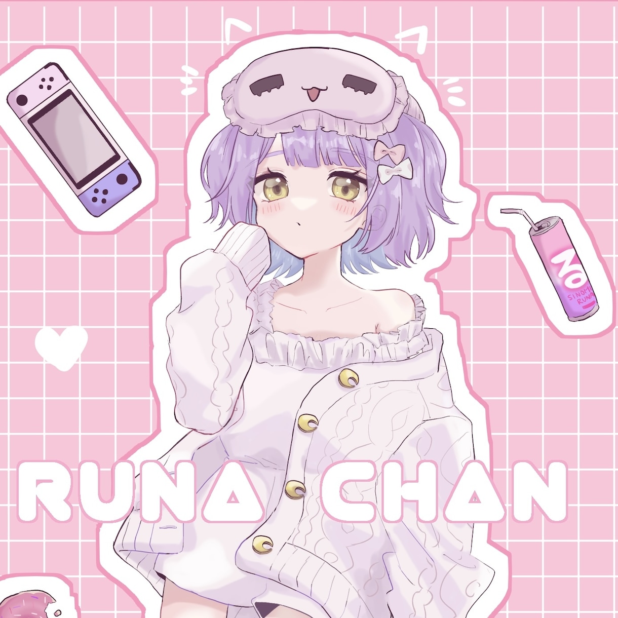 かわいいイラストお描きします ＊SNSや配信でお使いいただけます！ イメージ1