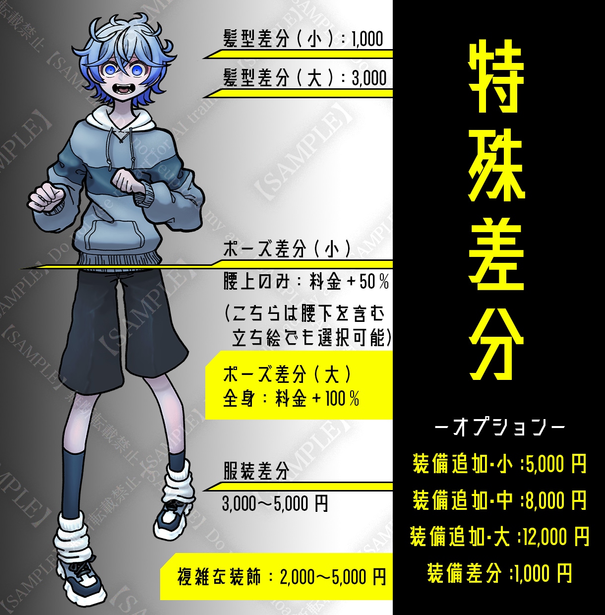 印象に残るTRPG/ゲーム/配信立ち絵制作致します 見た目の美しさだけでなく、印象に残る空気感を大切に、 イメージ6