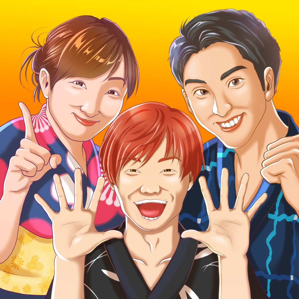 リアルめの似顔絵描きます 名刺やアイコン等に！写真は嫌でもイラストなら安心ですね。 イメージ6