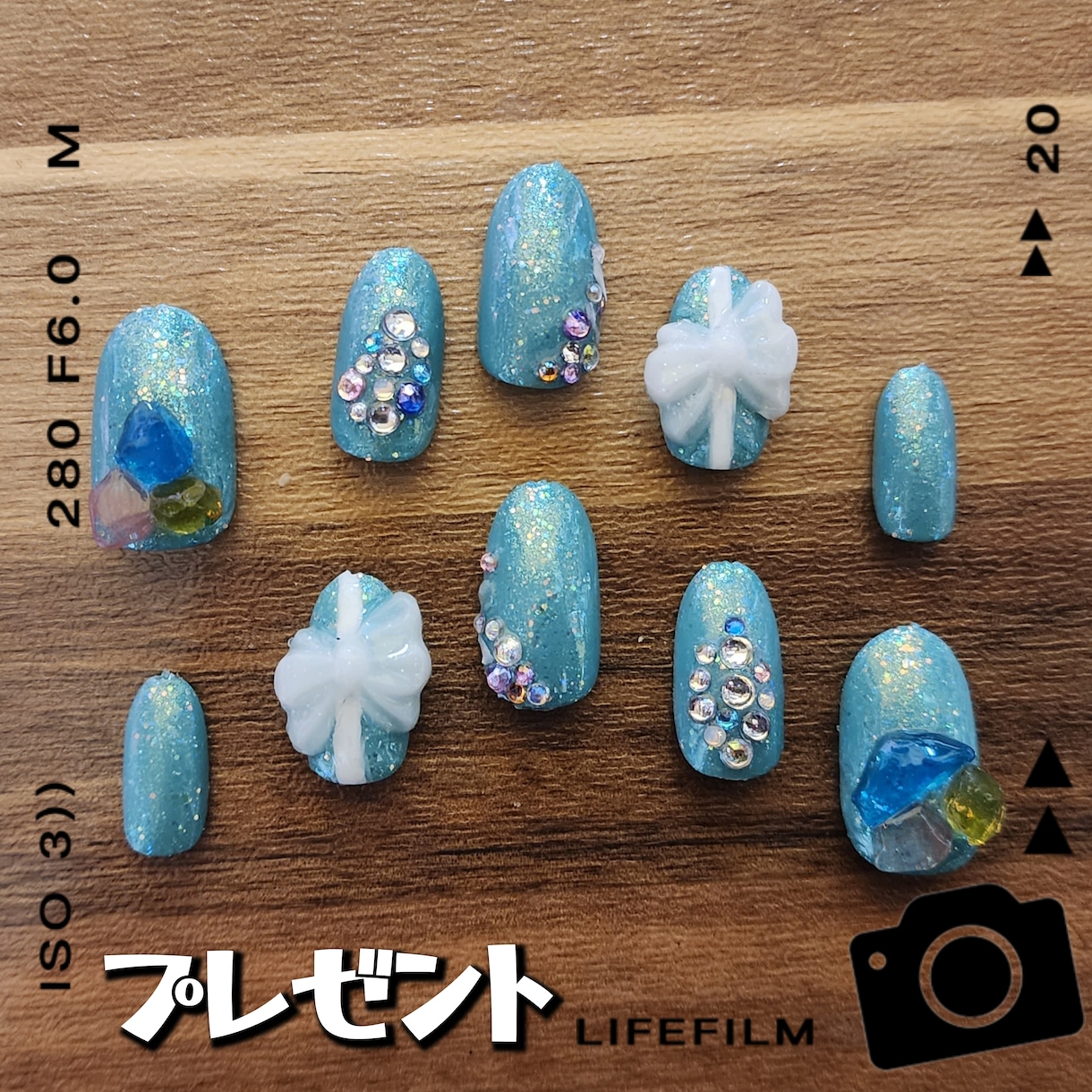普段ネイルが出来ない方にネイルチップを制作します カラー変更無料！気分転換にいかがですか？ご相談に応じます。 イメージ3
