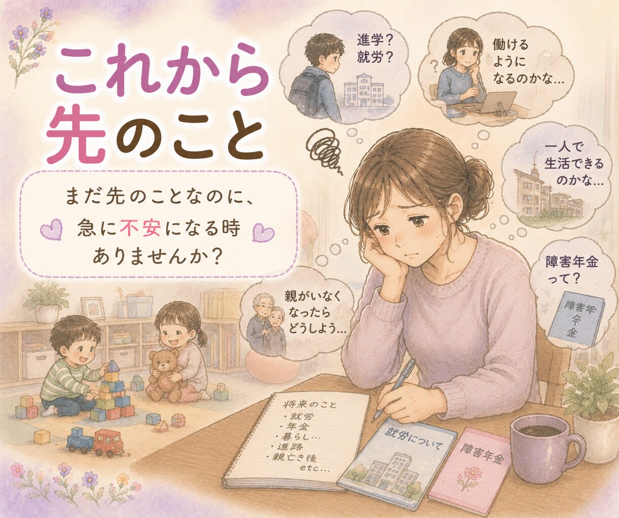 自閉症・知的障害育児の不安やお悩み聞きます 経験者だからこそ共感できることがあります イメージ8