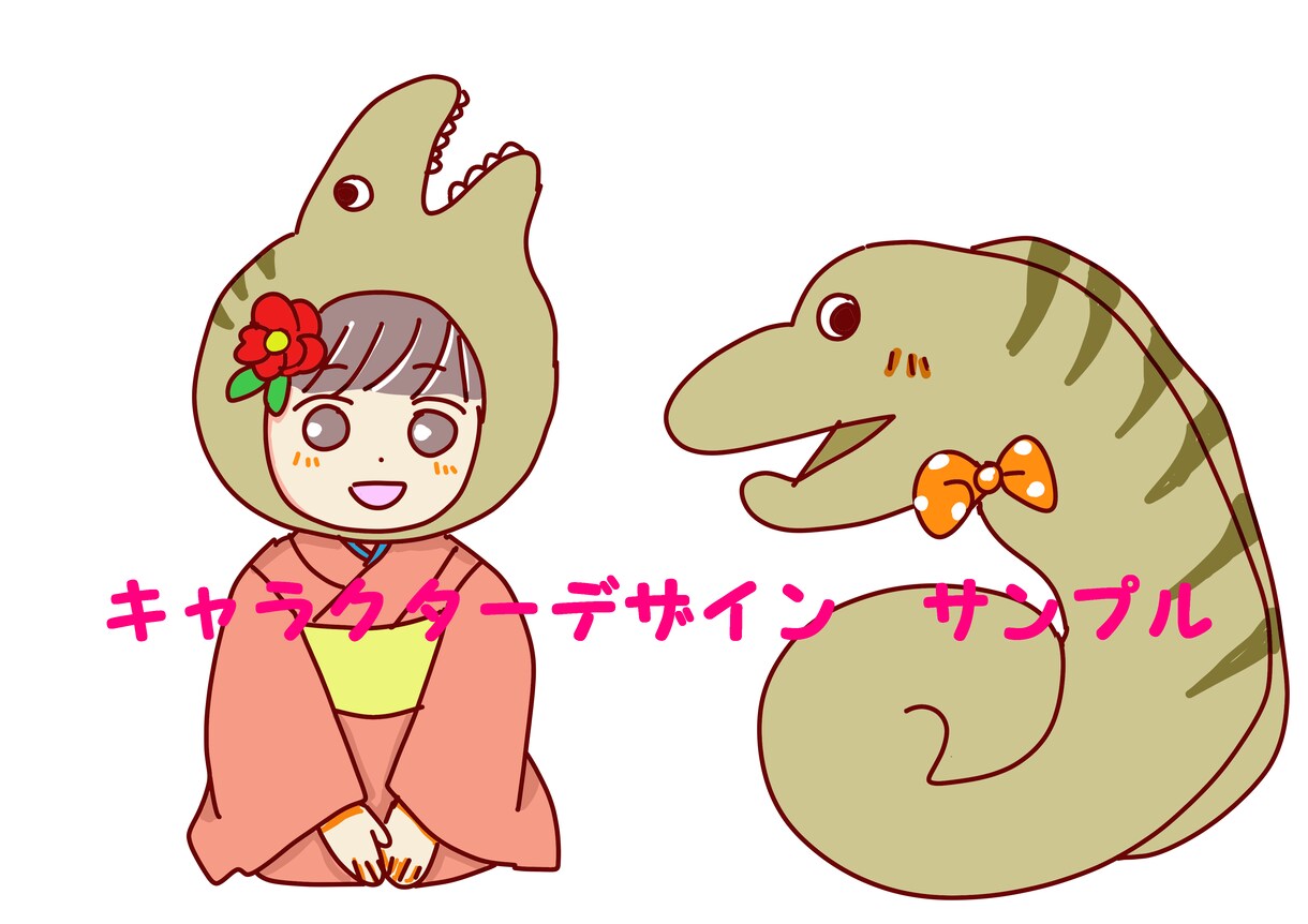 あなたの想いを1枚に！ゆるかわイラストお描きします メニュー、チラシ、挿絵、ちょっとイラストが欲しい時などに⭐︎ イメージ6