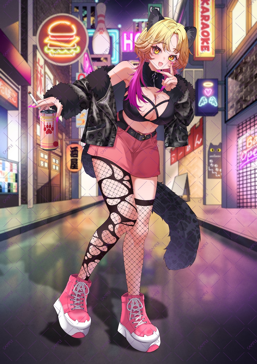 VTuber・配信活動向けイラスト描きます アイコン、記念絵、立ち絵、live２Dパーツ分け対応◎ イメージ6