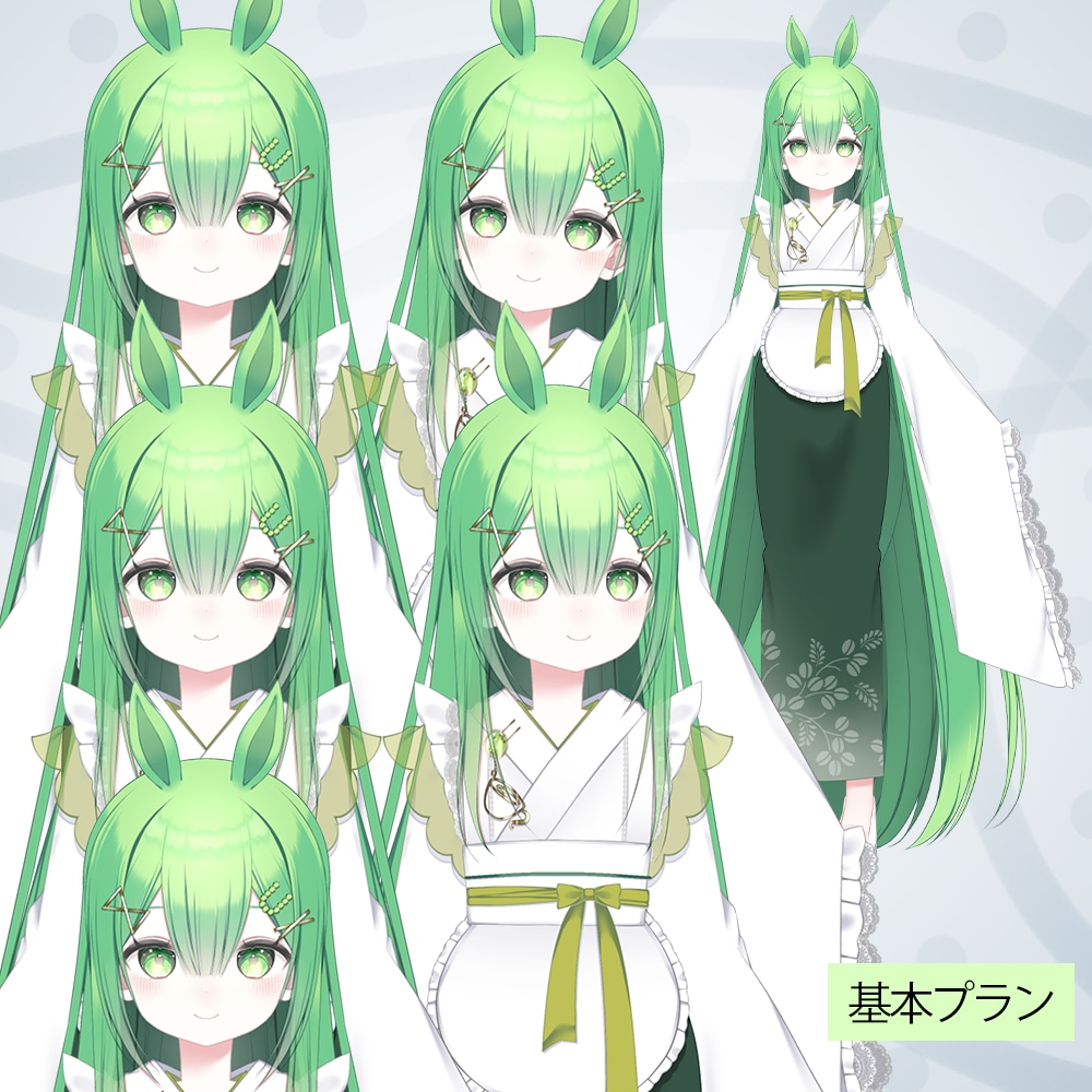 初めてでも安心！VTuber向けモデリング承ります キャラクターの魅力を引き出すモデリングをご提供します イメージ6