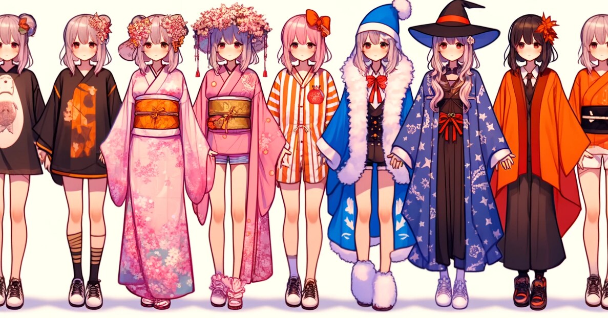 あなたのVtuberに似合う服装作成をガイドします 季節やイベントに合わせた多様な衣装をAIで生成します！ イメージ5
