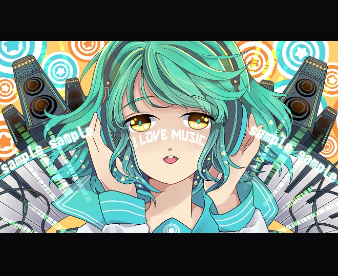 先着5名半額　動画配信用イラスト描きます ボカロ/歌ってみた/MVイラスト etc… イメージ3