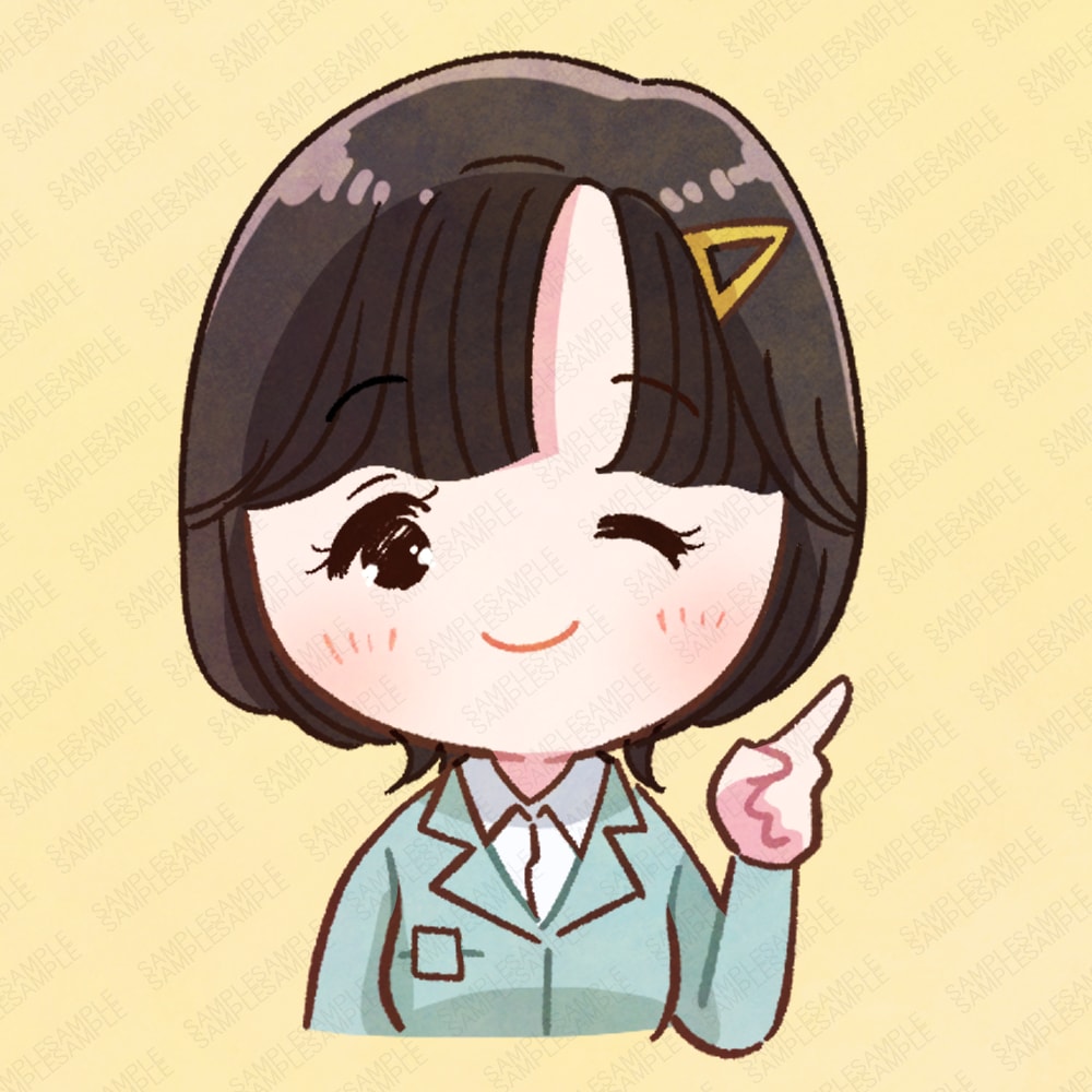 最短即日商用可◎ほんわかする似顔絵アイコン描きます あなたをデフォルメ化！ミニキャラアイコンならお任せ下さい！ イメージ6