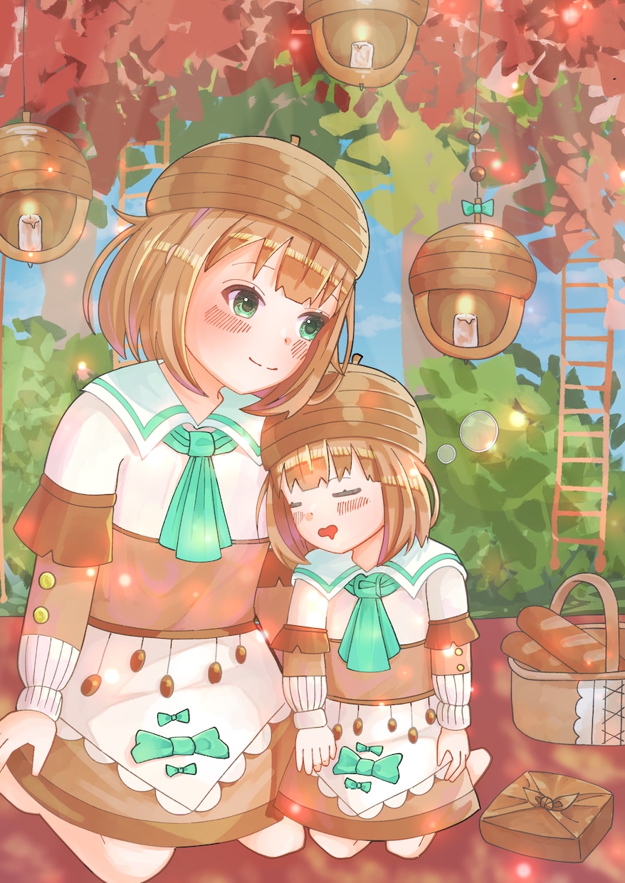 なんでも擬人化してイラスト描きます 動物以外も〇可愛い女の子イラストを世界観と共に制作します イメージ6