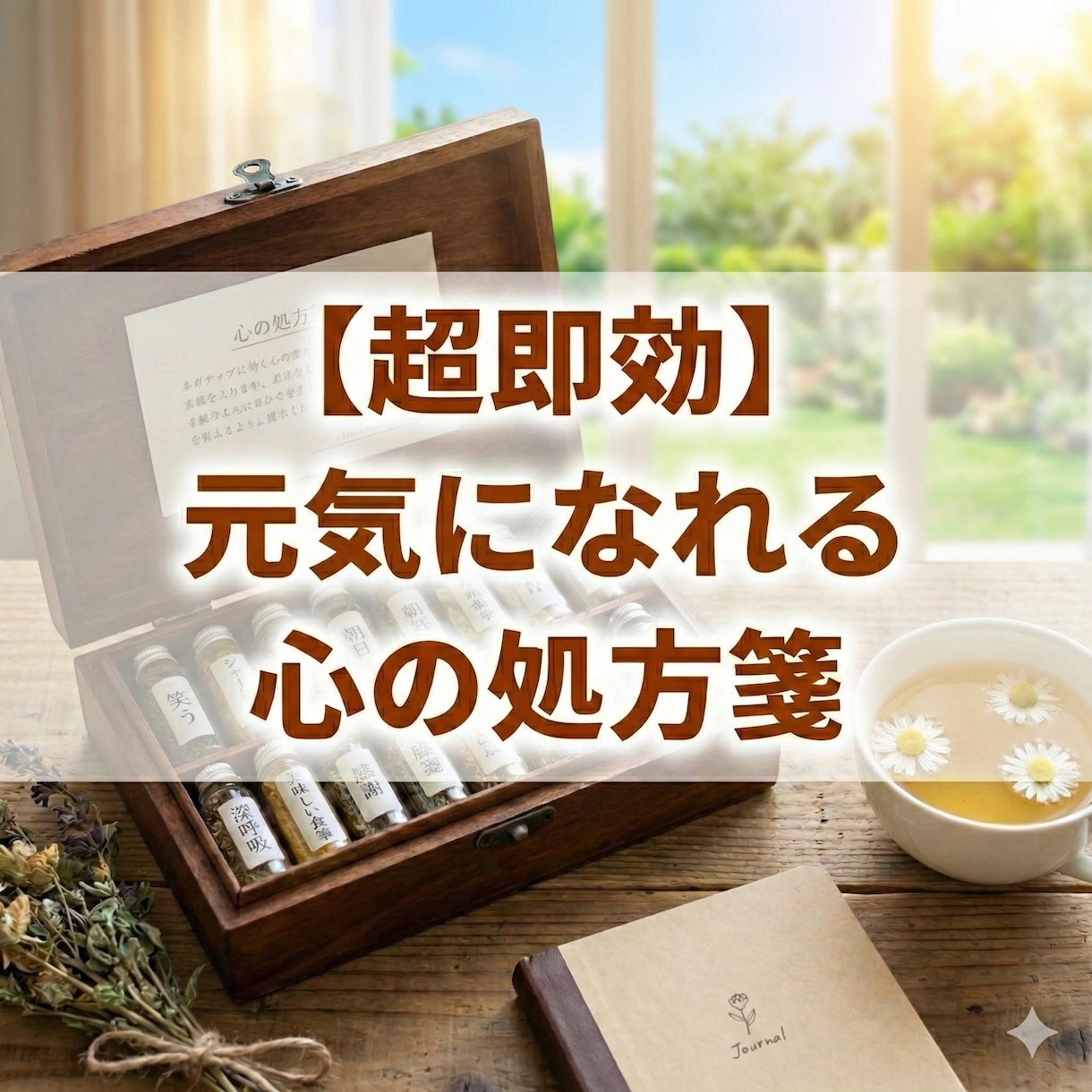超即効・元気になれる心の処方箋をご提供します 超ネガティブだった私が克服した元気になれる奥義を伝えます イメージ1