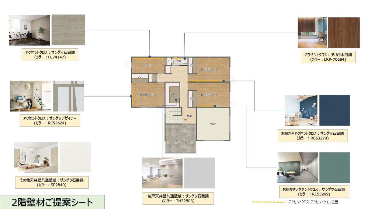 新築・マンションリノベなど1軒まるごと壁紙選びます 完成イメージ付きで迷わない！絶対に失敗したくない人におススメ イメージ6