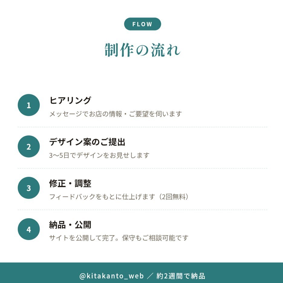 店舗向けスマホ対応ホームページを制作します 予約につながるサイトを作ります。 イメージ4