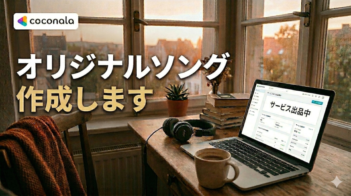 オリジナルソングを作ります 歌詞持ち込みOK！AIがあなたの世界観をオリジナル楽曲に イメージ1