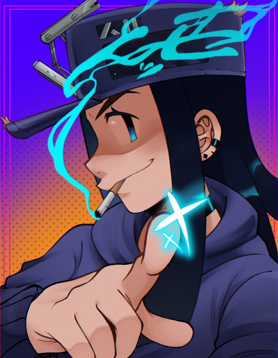 貴方だけの世界に一つの魅力あるアイコンを描きます TwitterからLINEなど用途は様々!! イメージ1