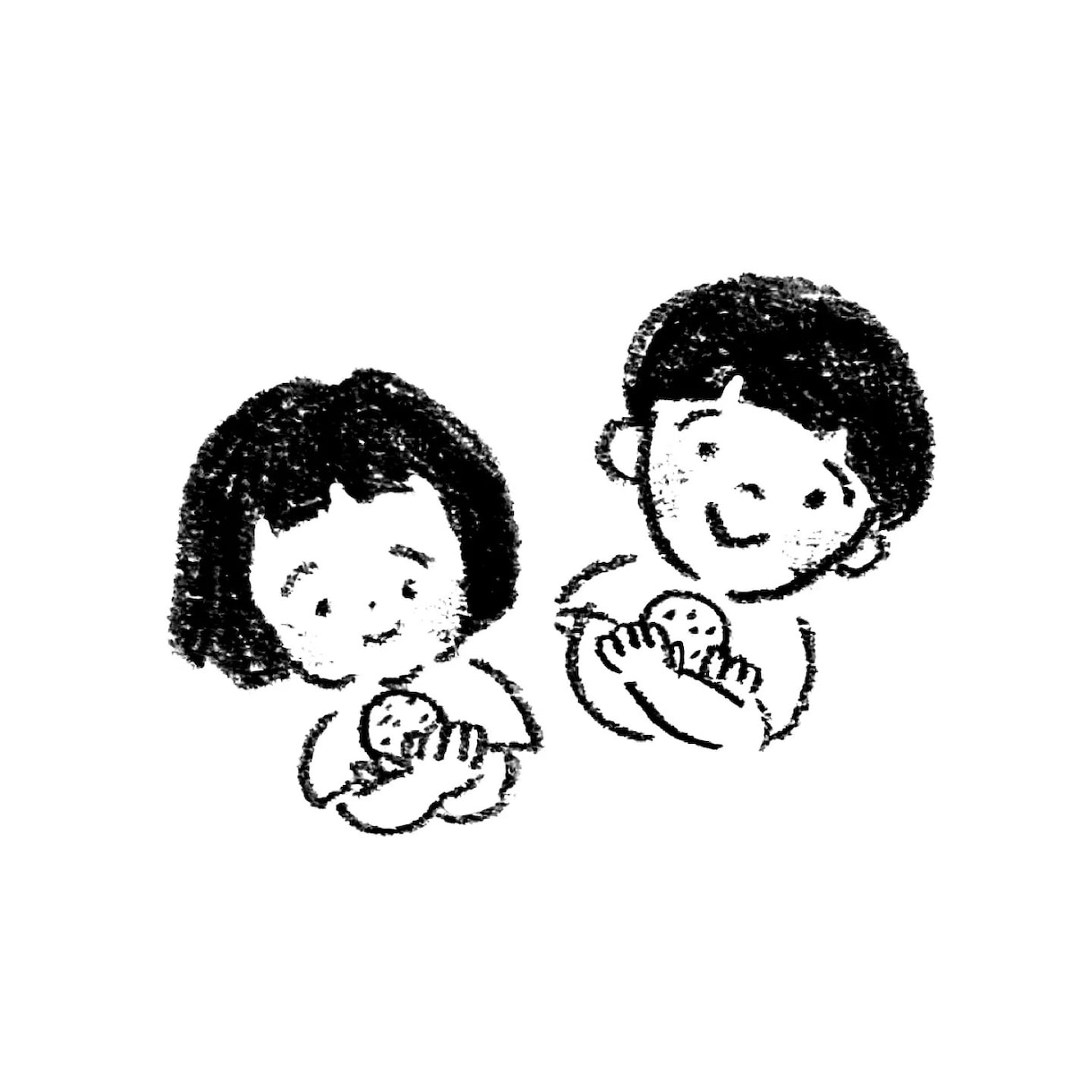 シンプルでゆるくてあったかい似顔絵描きます イラストレーターが描く、ほんのり似てる似顔絵です イメージ4