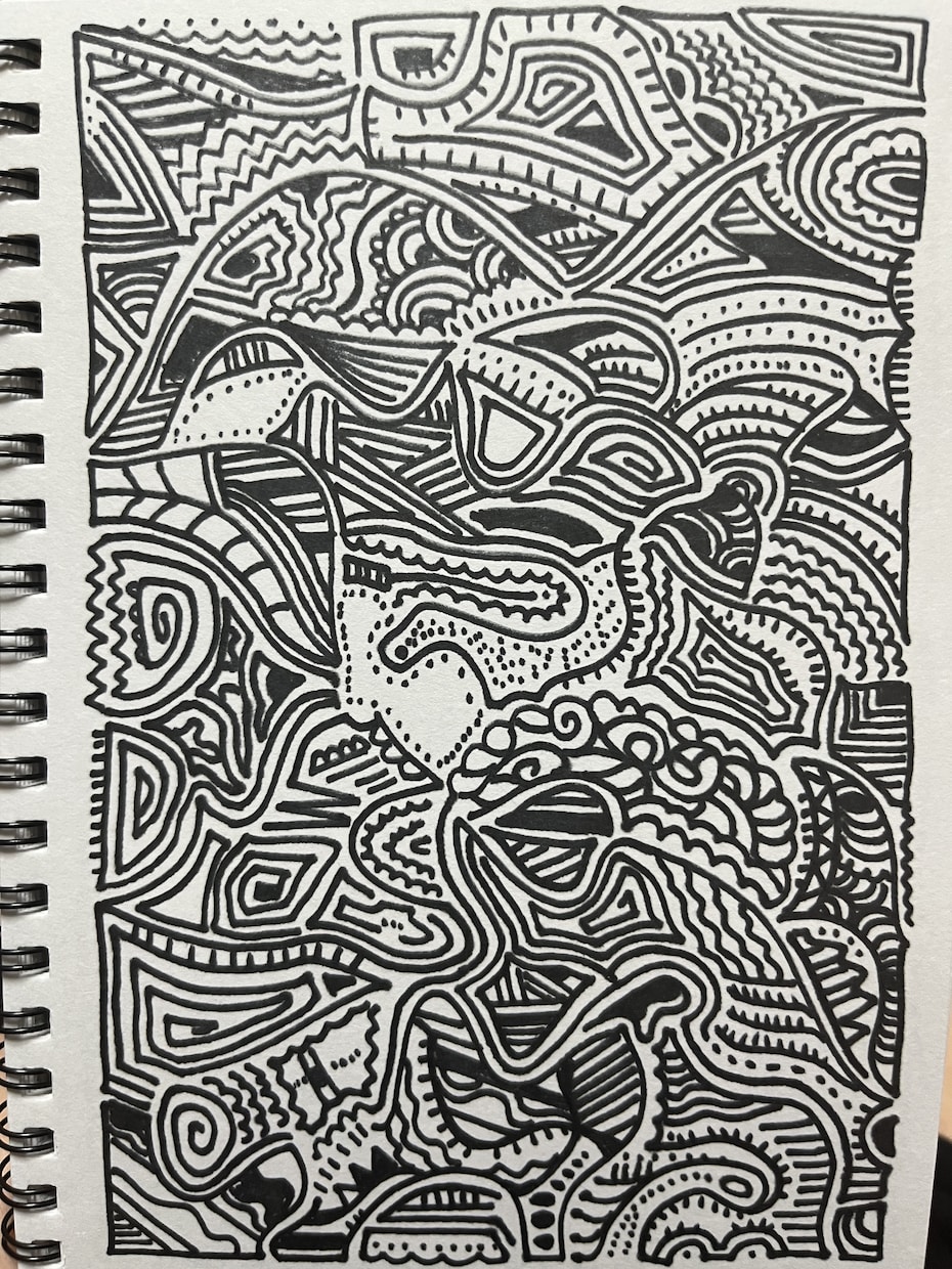 不思議で細かい模様を描きます 世界に一つだけの繊細で不思議な模様を作成します！ イメージ7