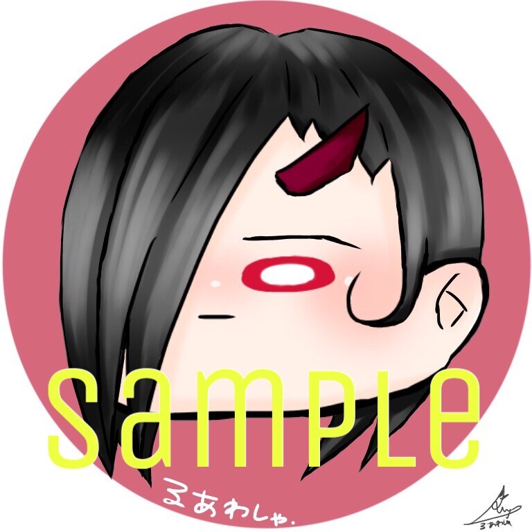 アイコンをお描きいたします ちびキャラや、男性キャラクターを得意としています イメージ1