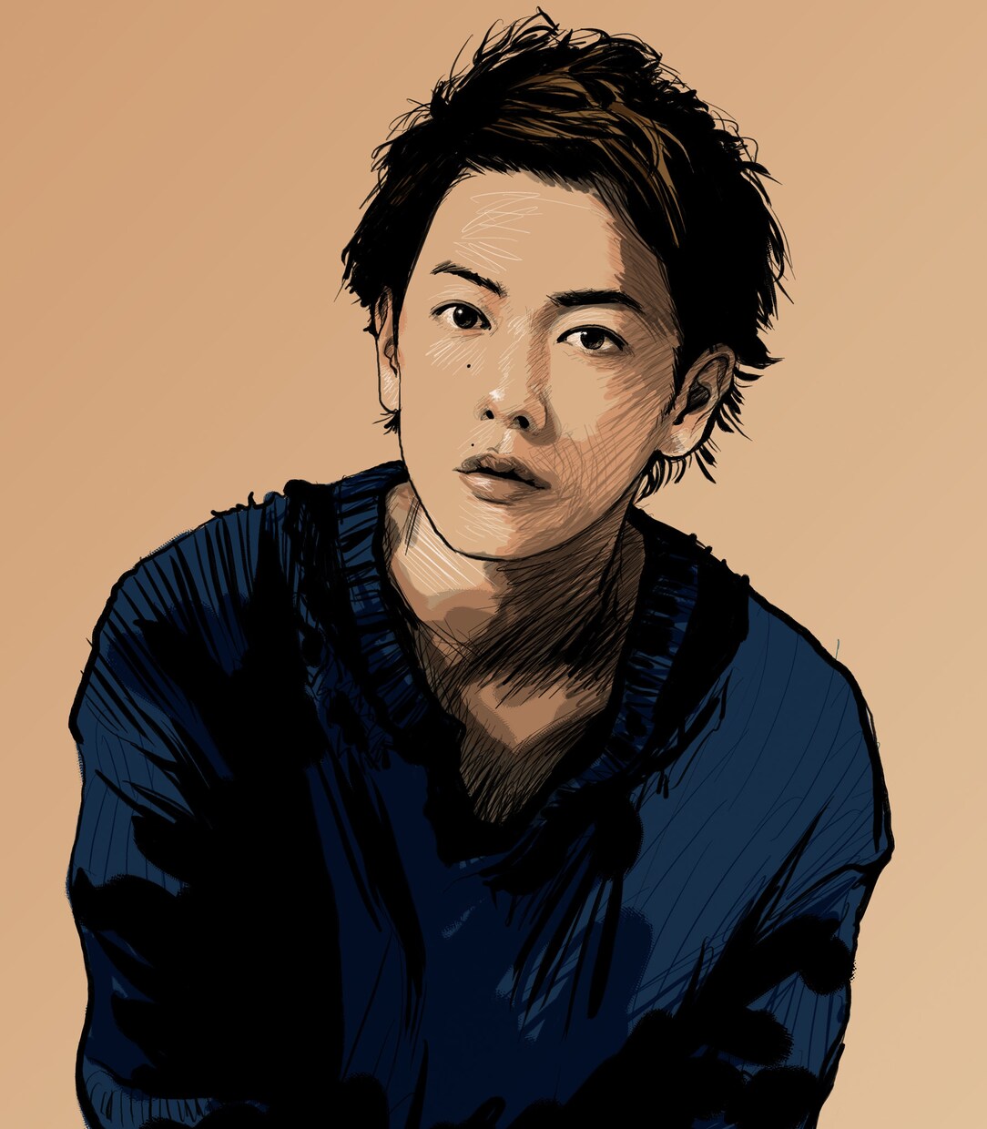 さまざまなタッチで綺麗な似顔絵を描きます ほどよくリアル・ほどよくデフォルメで色々な用途に使えます イメージ7