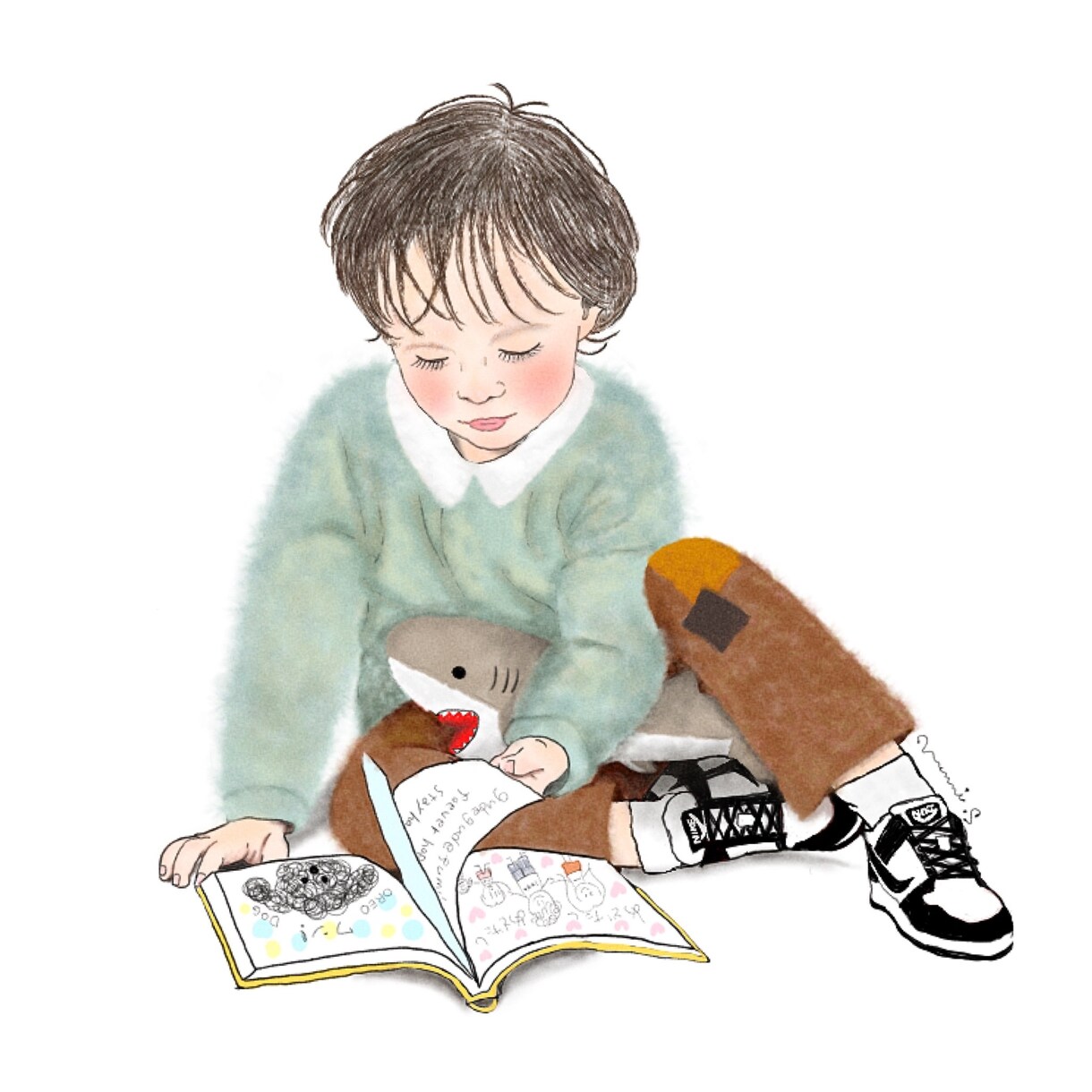ポップでかわいい人物、動物イラスト描きます 用途に合わせてたオリジナルイラスト イメージ3