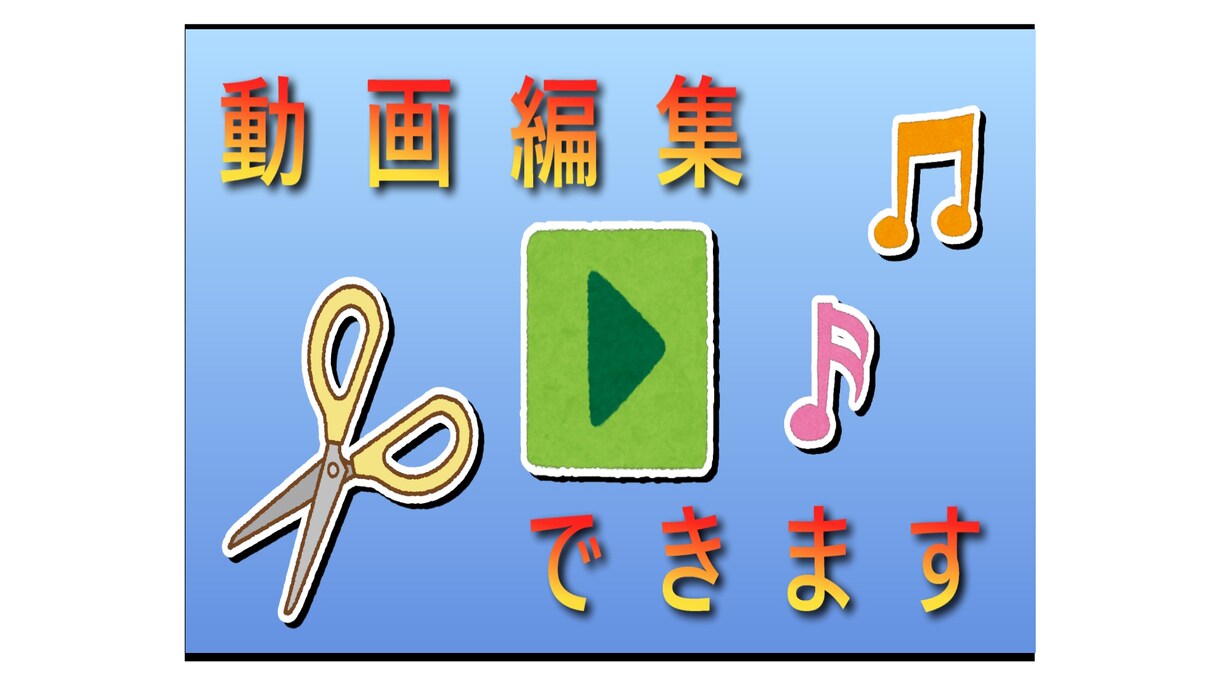動画の部分編集承ります 必要な部分だけ、ちょうどよく丁寧に編集します。 イメージ1
