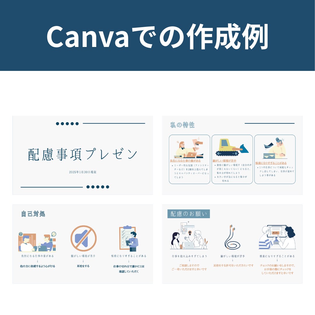 原稿からパワポ・Canvaデータ作成します 美大卒のデザイナーがあなたにぴったりのデザインをご提案！ イメージ4
