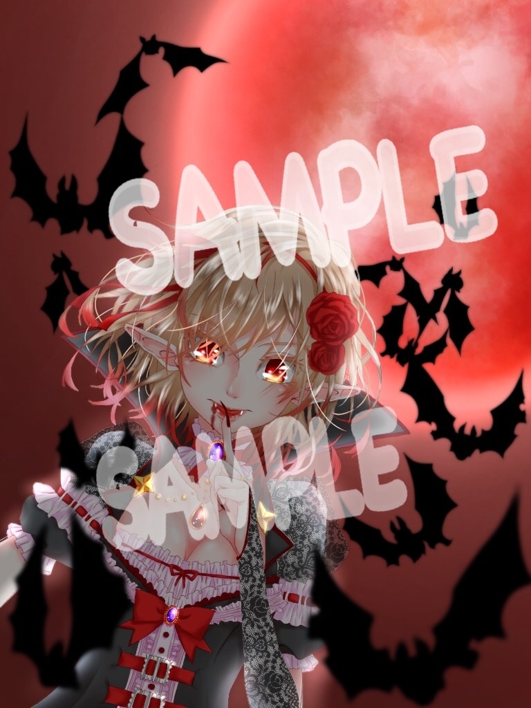 壁紙サイズのイラスト作成を承ります ロック画面、ホーム画面用でイラストを描いて欲しいという方へ！ イメージ2