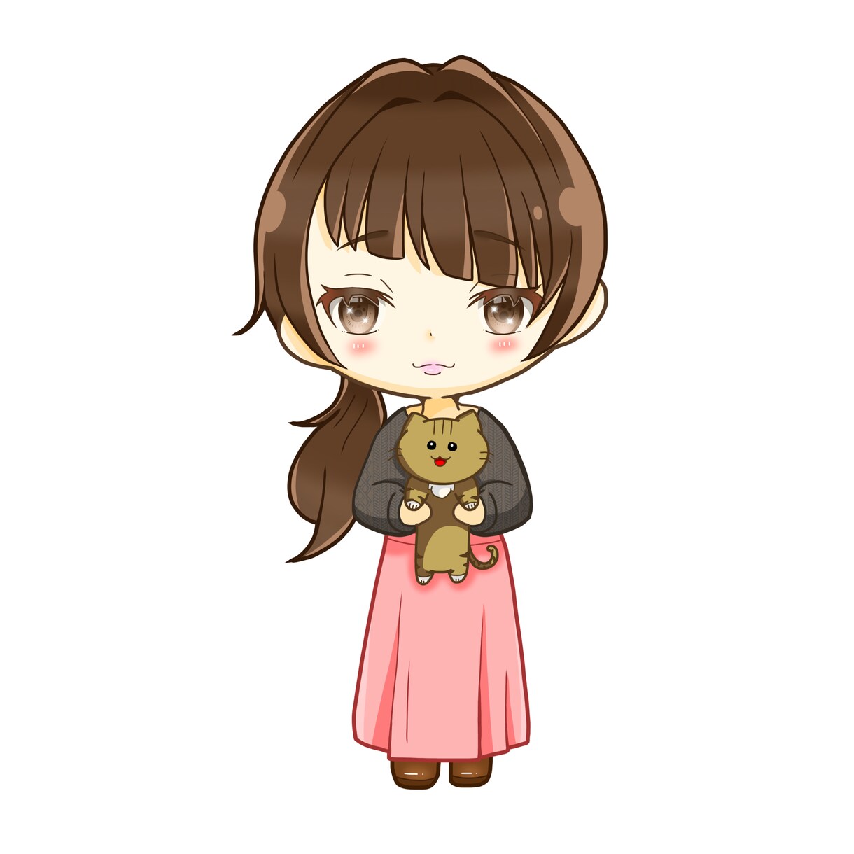 ミニキャラ作ります ぷにっと可愛い2等身から3等身のイラスト描きます イメージ2