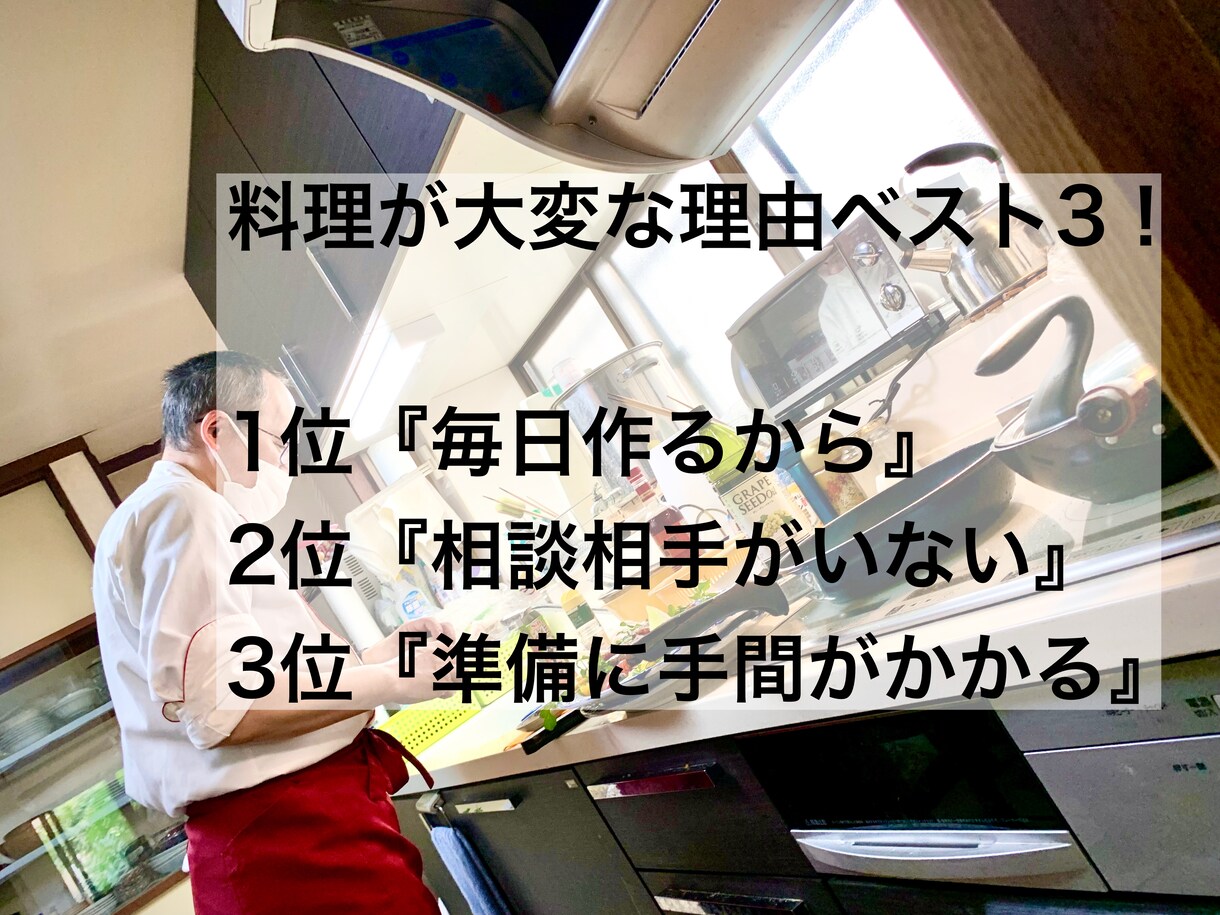 料理のプロが手際が良くなる方法教えます シェフがアドバイス！毎日の料理の準備、手早くパパッと！ イメージ4