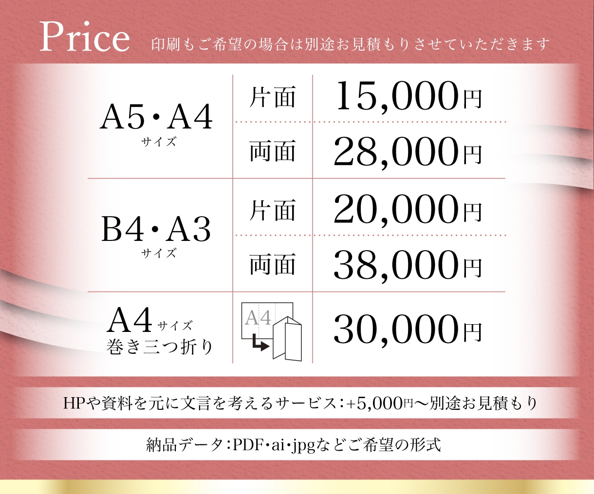 あなたの想いを、伝わるチラシにデザインします 実績1,000件超・多業種対応・あなたの想いを集客へ イメージ2