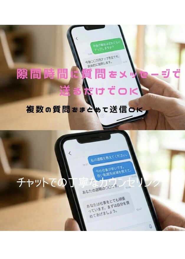 貴方の理想的な働き方／高収入を叶えるサポートします 仕事運詳細鑑定⭐︎／キャリア／非正規／社会復帰／状況別対応可 イメージ5