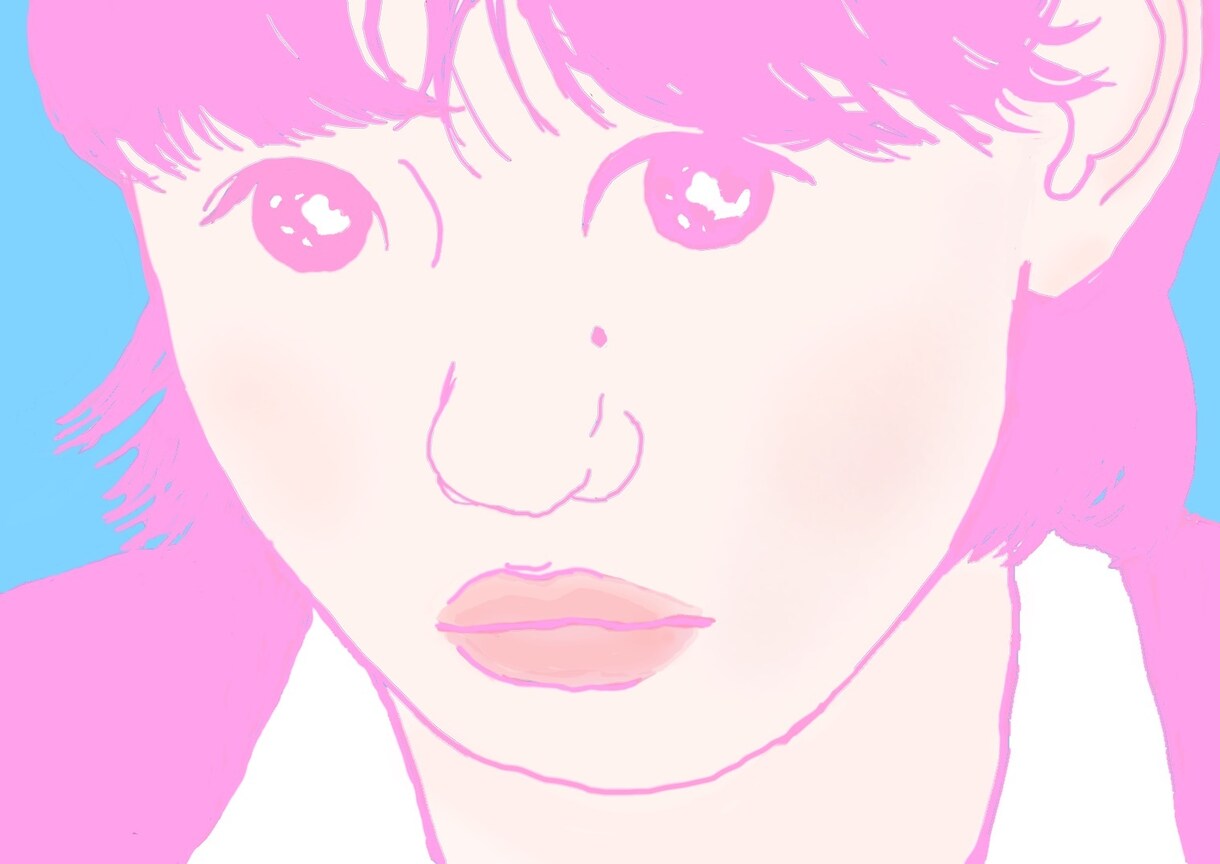 シンプル/人物イラスト作成します リアル過ぎない、きらきらの目で可愛らしく描きます。 イメージ7