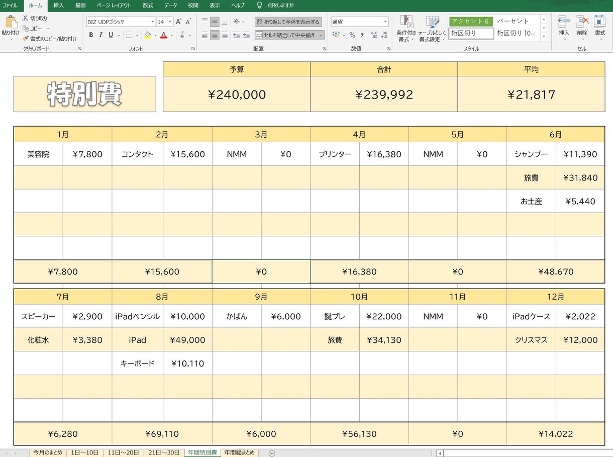 3年間愛用の家計簿で節約【先取り貯金】を手伝います 家計についての悩みを解消しませんか イメージ5