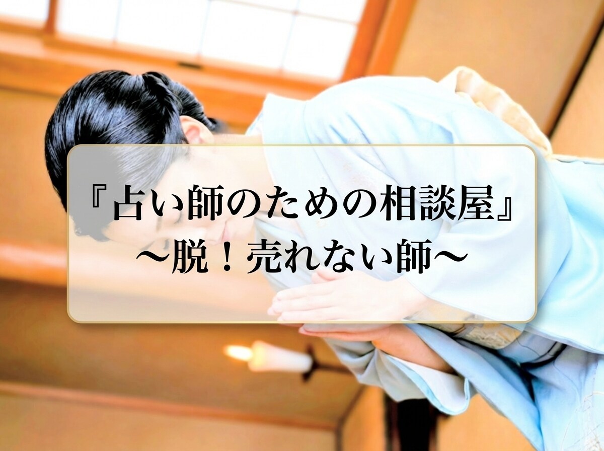 占い師さんの『なぜ売れないの？』を解決します あなたの強みを活かした売れ方・伝え方を一緒に見つけます。 イメージ1