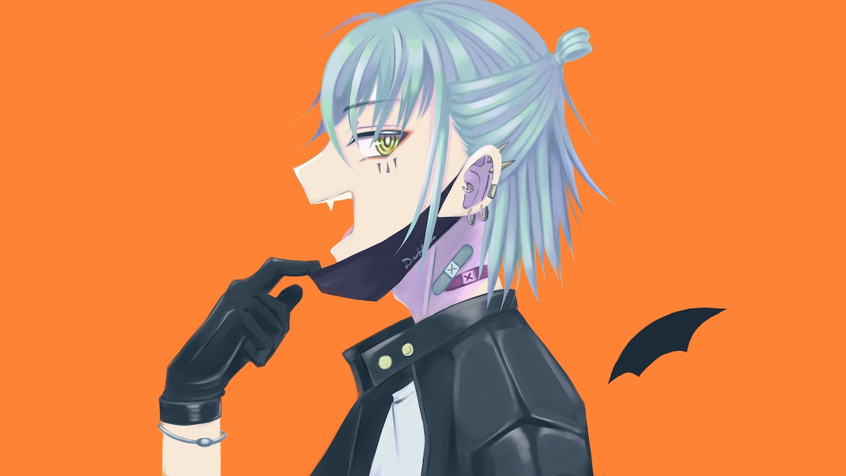 youtube【歌ってみた】サムネイラスト描きます あなたのビジュアルでサムネイラスト描きます。 イメージ6