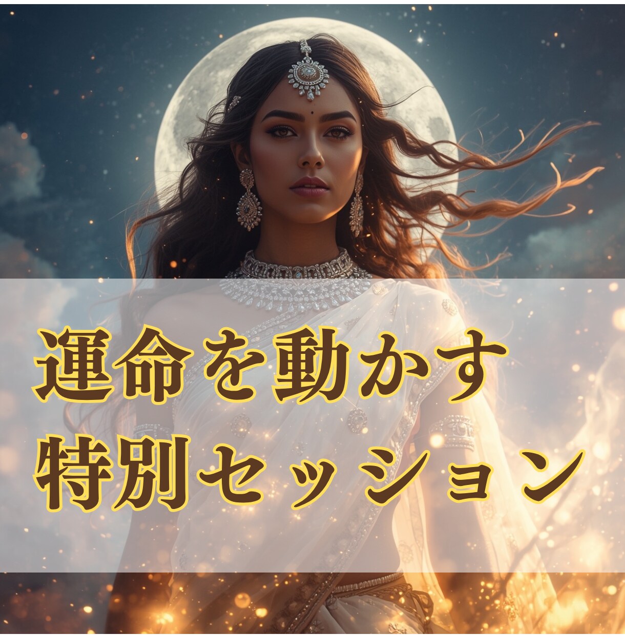 月の満ち欠けと共に、あなたの運命を輝かせます 〜セレーネの祝福を受け、望む未来を現実に引き寄せる〜 イメージ1