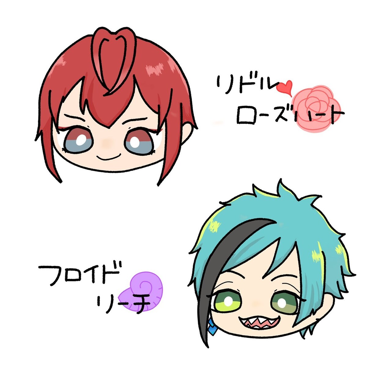 アイコンに使えるかわいいイラスト描きます かわいい系、ゆるい系、癒し系が好きな方向けです！！ イメージ7