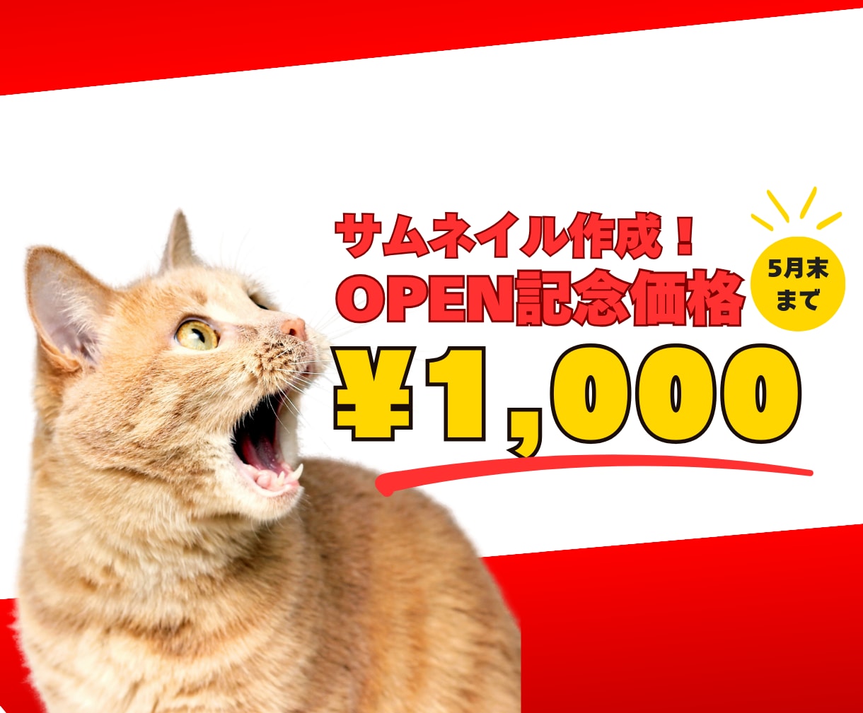 オープン記念価格！　目を惹くサムネイル作成します 様々なジャンルに対応！キャッチコピーの作成もOK! イメージ1