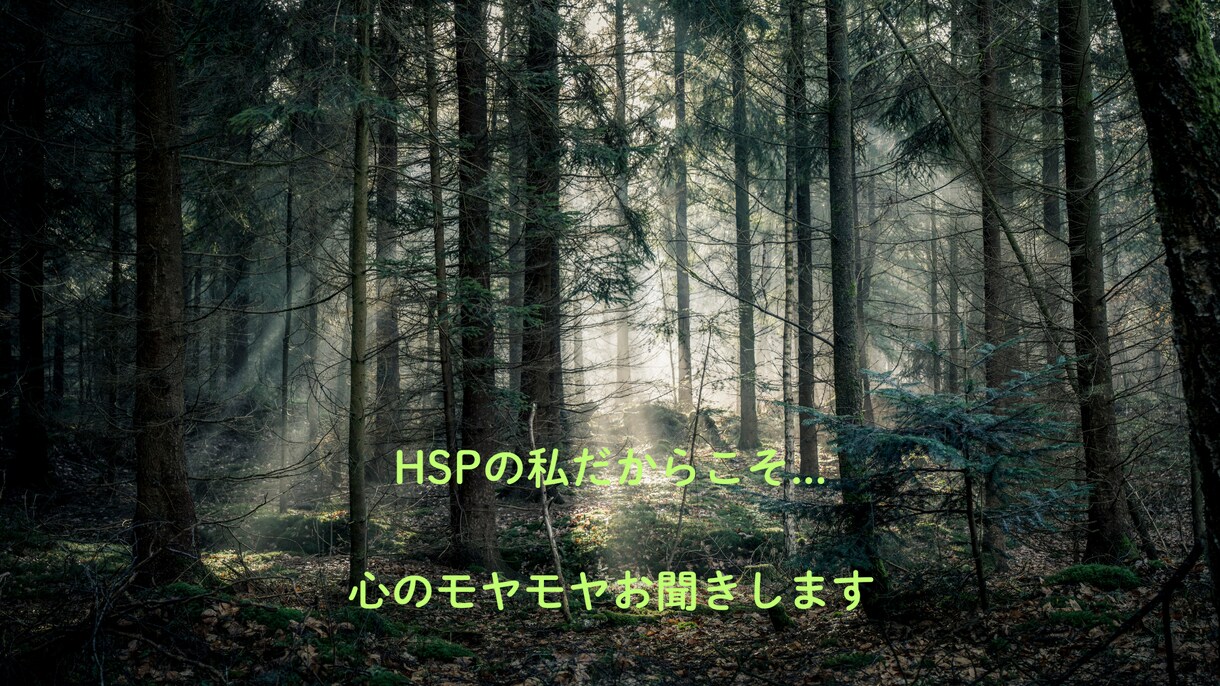 HSPだからこそのサポート、しっかり寄り添います 心のモヤモヤ、優しくお聞きします。 イメージ1