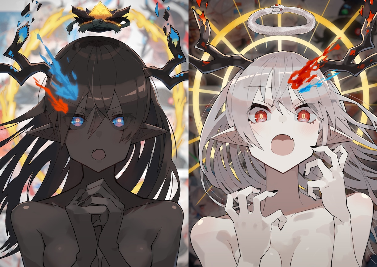 イラスト/キャラクターデザインを行います 素早く高クオリティで独自の世界観を実現します。 イメージ1