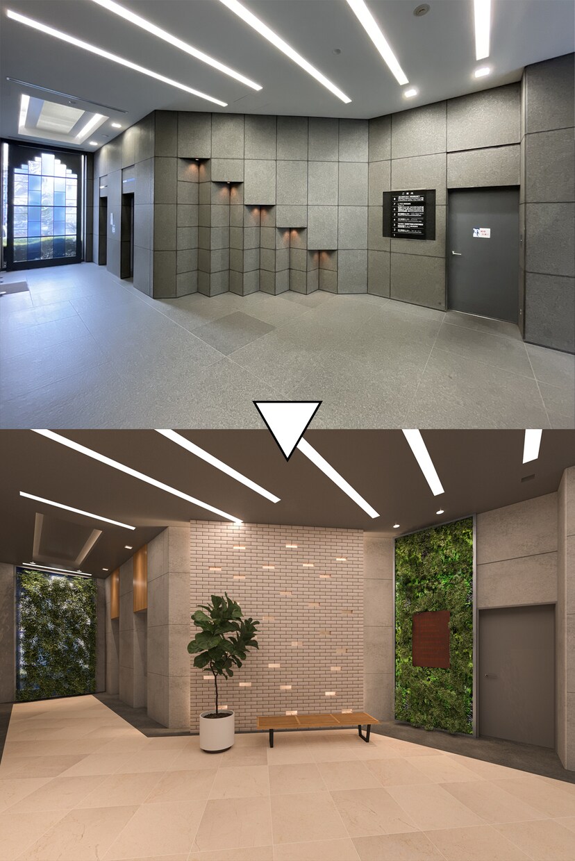 建築のビフォーアフター写真で改装後を視覚化します プロの技術でリメイク！魅力的な改装プランを表現します！ イメージ1
