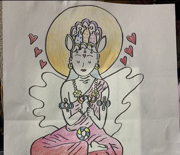 神様の絵を描きます 神様の絵を描きます。一覧から好きな絵をえらんでね。 イメージ1