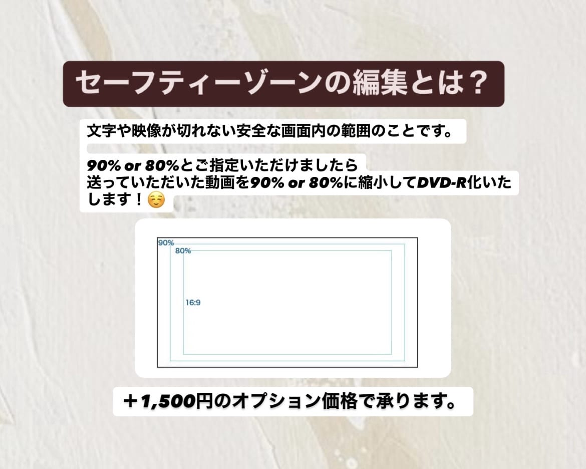 ココナラ最安！ムービーをDVD化いたします 当日もしくは翌日発送！再生確認の写真もお送りします☺︎ イメージ3