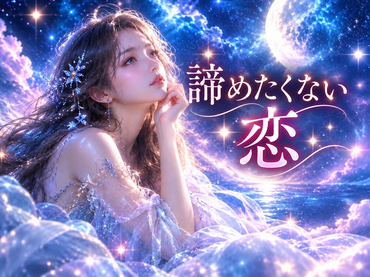この恋、諦めるべき？続けるべき？✨読み解きます 諦める前に、二人の未来を見つめませんか？タロット×六星占術 イメージ1