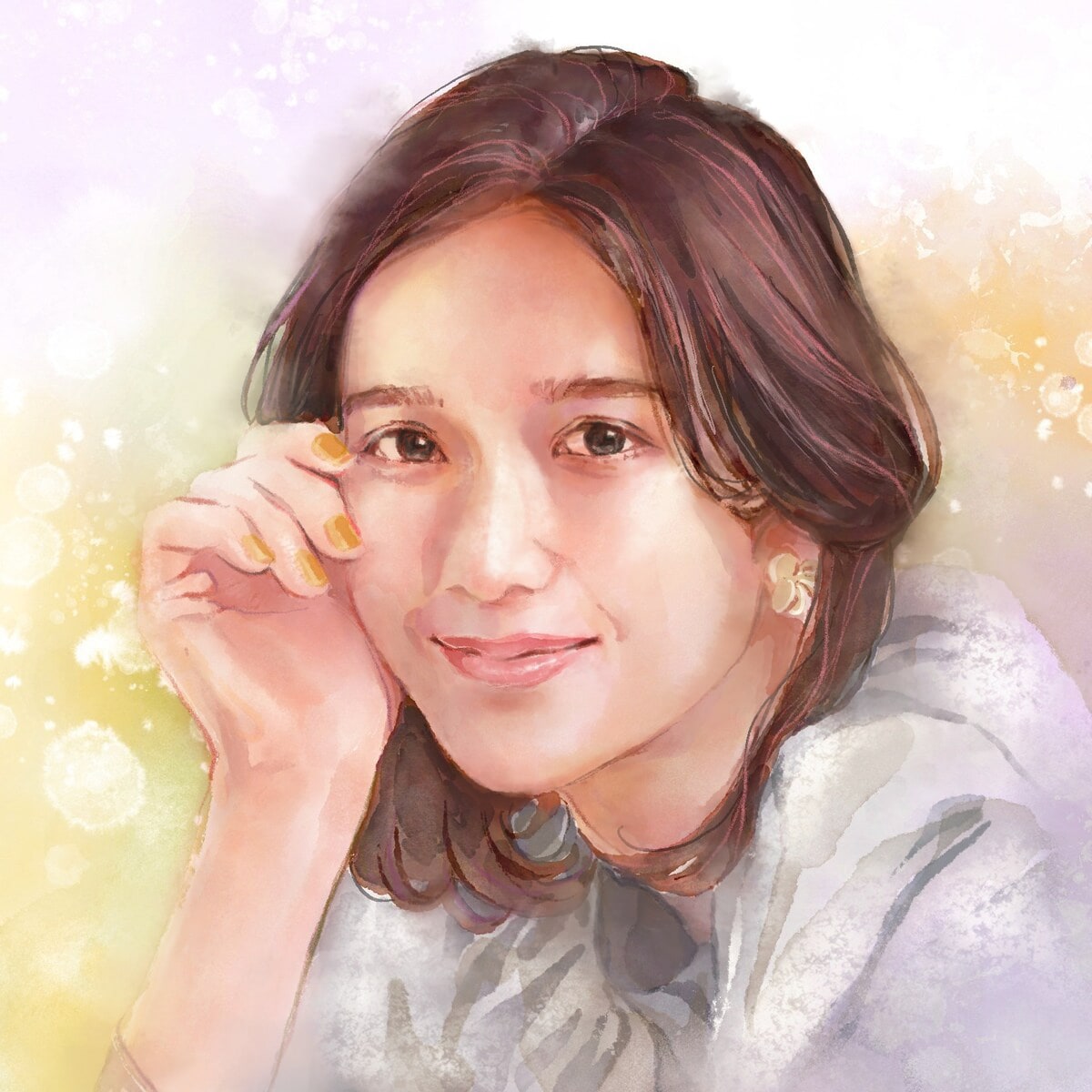 程よく〜真剣リアルまで！好みの似顔絵お描きします 写真加工ではありません、アイコンやプレゼントにいかがですか？ イメージ7
